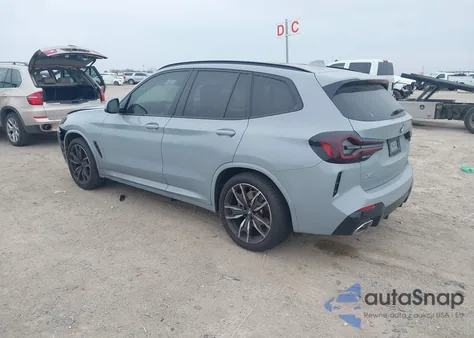 2022 BMW X3 xDrive30I z USA, uszkodzony, nr VIN 5UX53DP07N9L19293